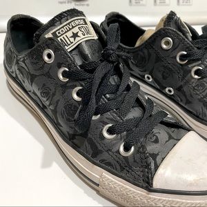 🖤 Black Rose Converse 🖤